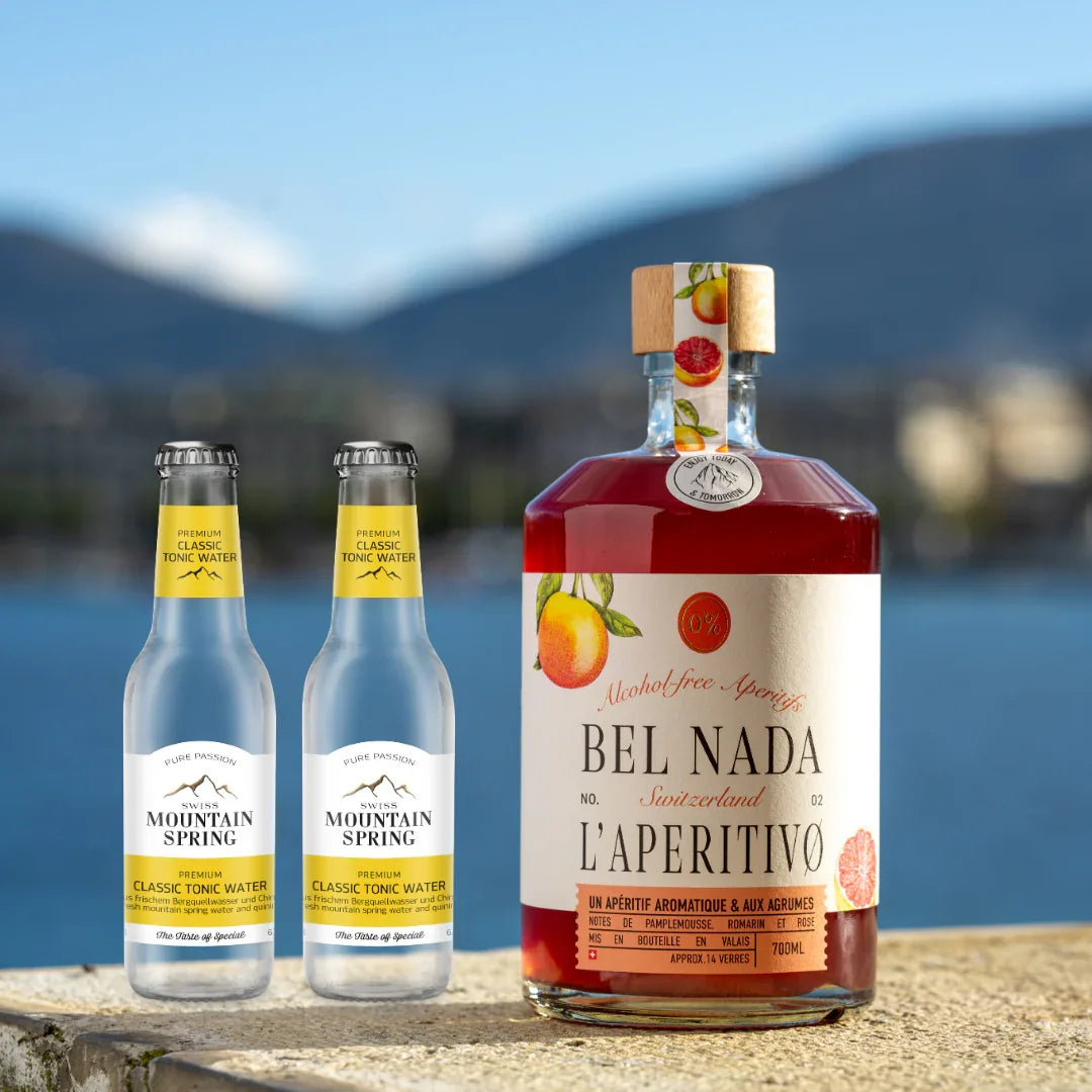 DOLCE TONIC | MIX SET Alcohol-Free Aperitivo Bundle from Switzerland - Bel Nada 