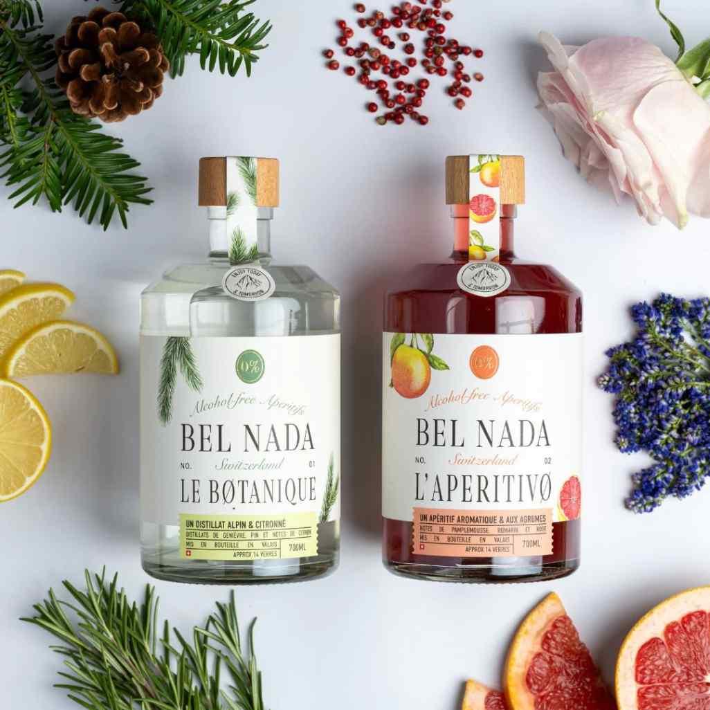 
                  
                    THE BEL DUO | Alcohol-Free Swiss Aperitifs │ Le Botanique & L’Aperitivo - Bel Nada 
                  
                
