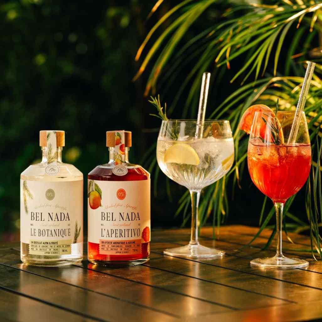 THE BEL DUO | Alcohol-Free Swiss Aperitifs │ Le Botanique & L’Aperitivo - Bel Nada 